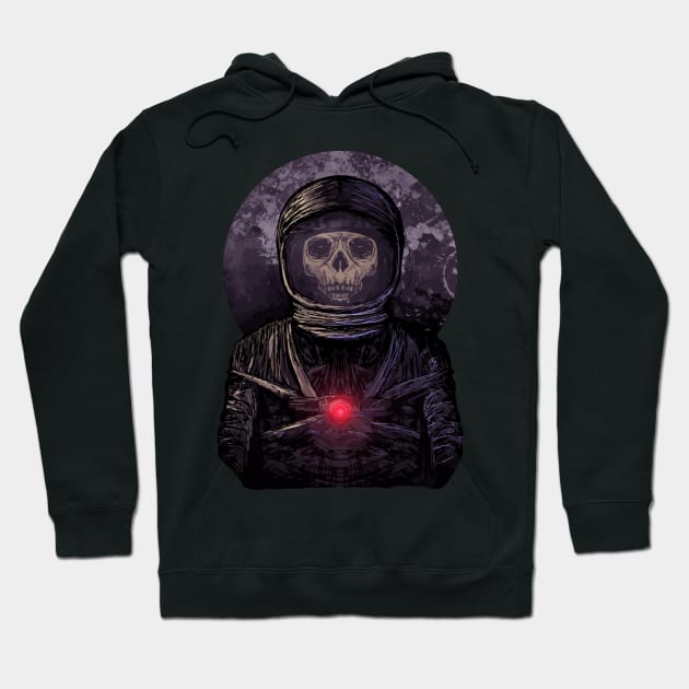 Skeleton Astronaut Hoodie by DeathAnarchy